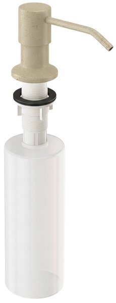 Gamma Simple, dozator detergent pentru chiuvetă 400ml, bej pătat, GMA-DOZ-B-PG