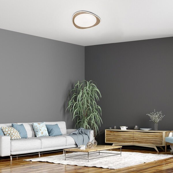 Rabalux Tamino plafon 1x24 W alb-lemn 2427