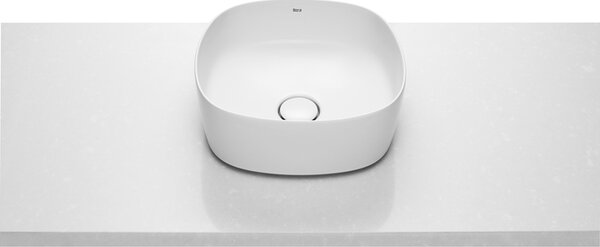Roca Inspira lavoar 37x37 cm de blat alb luciu A327502000