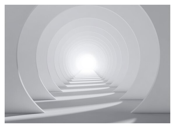 Tablou pe sticlă - 3D tunel (70x50 cm)
