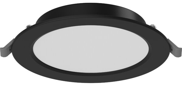 Mexen LDRR, lampă de tavan încastrată cu LED, diametru 12 cm 14 cm, 9W, neutru - 4000K, 720 lm, negru - L210-014-0940-70