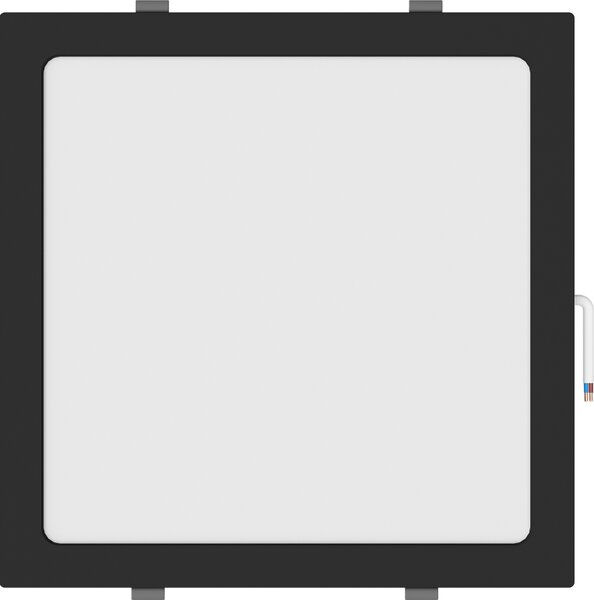 Mexen LDRR, Lampă de tavan încastrată LED 30 x 30 cm, 24W, neutru - 4000K, 1920 lm, negru - L211-030-2440-70