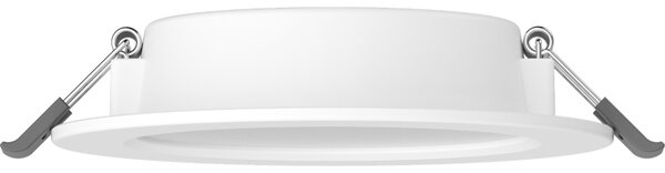Mexen LDRR, lampă de tavan încastrată cu LED, diametru 12 cm, 6W, rece - 6500K, 600 lm, alb - L210-012-0665-20