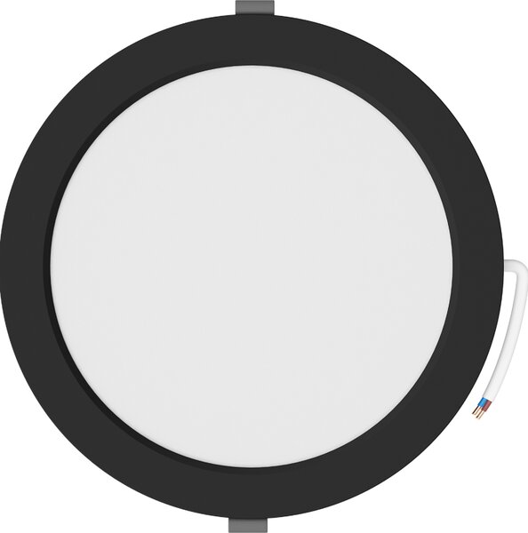 Mexen LDRR, lampă de tavan încastrată cu LED, diametru 12 cm 22 cm, 18W, neutru - 4000K, 1440 lm, negru - L210-022-1840-70