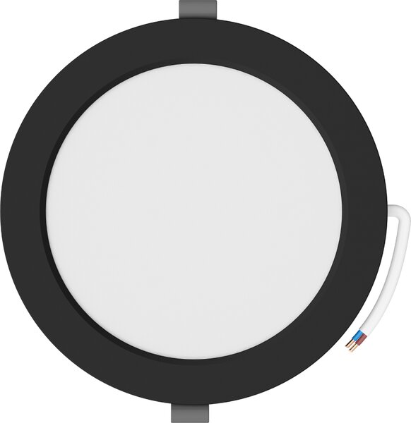 Mexen LDRR, lampă de tavan încastrată cu LED, diametru 12 cm 17 cm, 12W, neutru - 4000K, 900 lm, negru - L210-017-1240-70