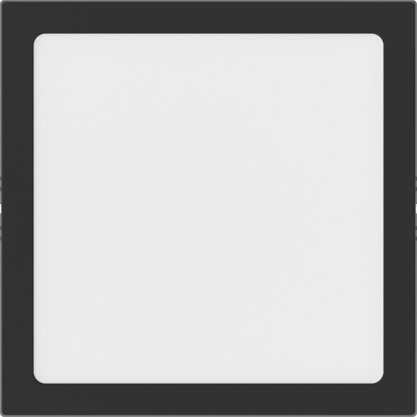 Mexen LDSS, plafonieră LED, dimensiune 30 x 30 cm, 24W, neutru - 4000K, 1920 lm, negru - L213-030-2440-70