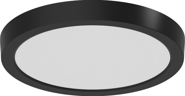 Mexen LDSR, plafonieră LED, diametru 30 cm, 24W, neutru - 4000K, 1920 lm, negru - L212-030-2440-70