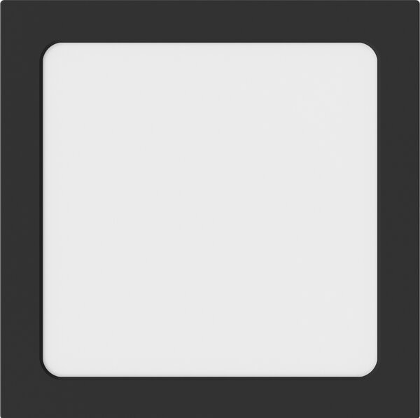 Mexen LDSS, plafonieră LED, dimensiune 22 x 22 cm, 18W, neutru - 4000K, 1440 lm, negru - L213-022-1840-70