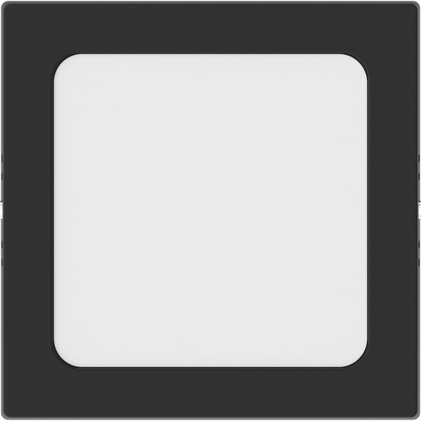 Mexen LDSS, plafonieră LED, dimensiune 17 x 17 cm, 12W, neutru - 4000K, 960 lm, negru - L213-017-1240-70