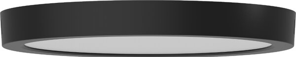 Mexen LDSR, plafonieră LED, diametru 30 cm, 24W, neutru - 4000K, 1920 lm, negru - L212-030-2440-70