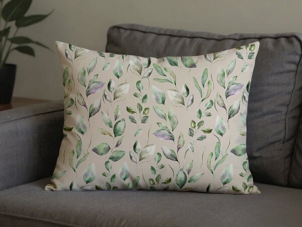 Fața de perna din microfibra SNUVIA 70x90 cm, verde