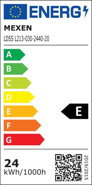 Mexen LDSS, plafonieră LED, dimensiune 30 x 30 cm, 24W, neutru - 4000K, 2640 lm, alb - L213-030-2440-20