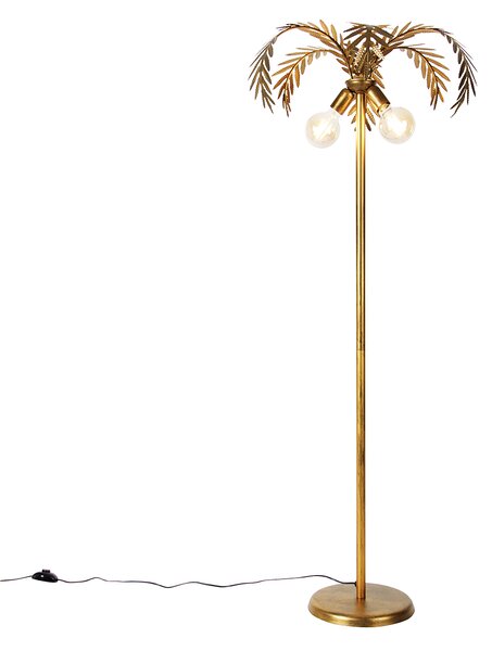 Lampă de podea inteligentă aurie 156cm Incl. 2 Wifi G95 - Botanica