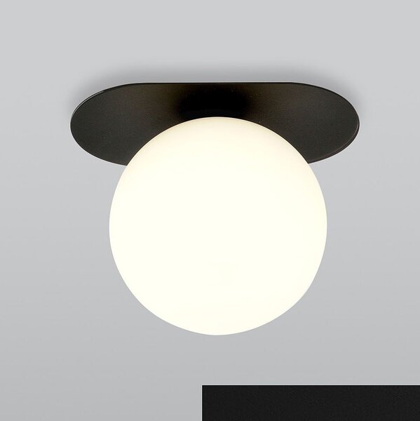 Emibig Plaza lampă de tavan 1x10 W negru-opal 1118/1