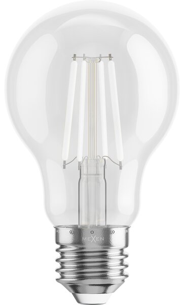 Mexen Vintis, bec LED cu filament E27, A60, 4 W, albastru, transparent, L150-E27-04XX-47