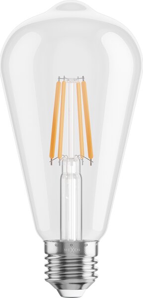 Mexen Vintis, Bec LED cu filament E27, ST64, 4 W, alb cald 2200K, transparent, L152-E27-0422-00