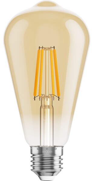 Mexen Vintis, Bec LED cu filament E27, ST64, 4 W, alb cald 2700K, chihlimbar, L152-E27-0427-50