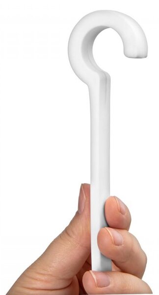 Erga Wiki, coș de baie, organizator suspendat 31x88 cm cu ventuze, 3 rânduri, alb, ERG-YKA-CH.WIKI-3-WHT