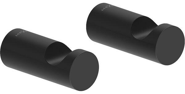 Mexen Loop, cârlig pentru prosoape de perete, negru mat, 70A71010-70