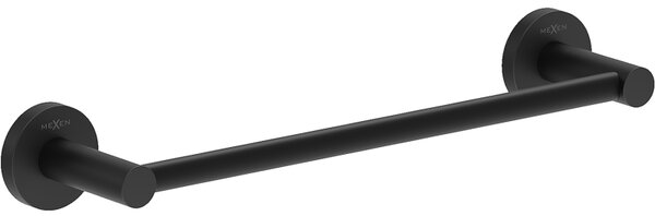 Mexen Ovio, suport pentru prosoape 35 cm, negru mat, 70A19541-70
