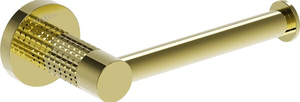 Mexen Triv, suport pentru hârtie igienică de perete, auriu strălucitor, 70A33025-50