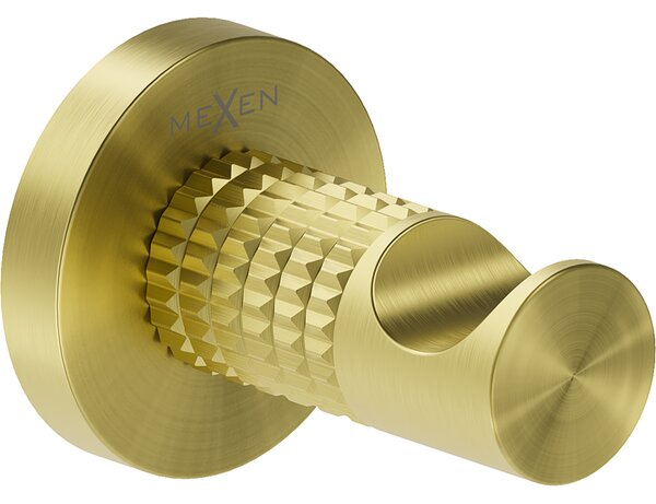 Mexen Triv, cârlig pentru prosoape de perete, auriu mat, 70A33011-55