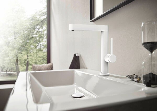 Hansgrohe Finoris baterie lavoar stativ alb 76060700