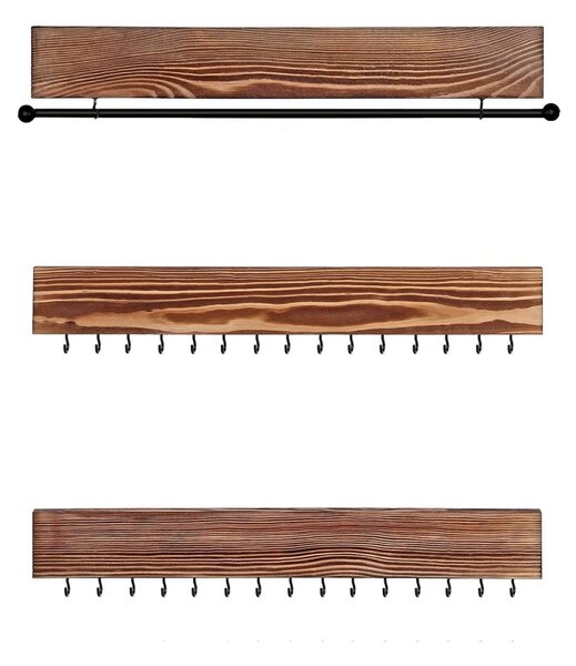 Cuier organizator de bijuterii Songmics Maro 40x1.2x7.5 cm