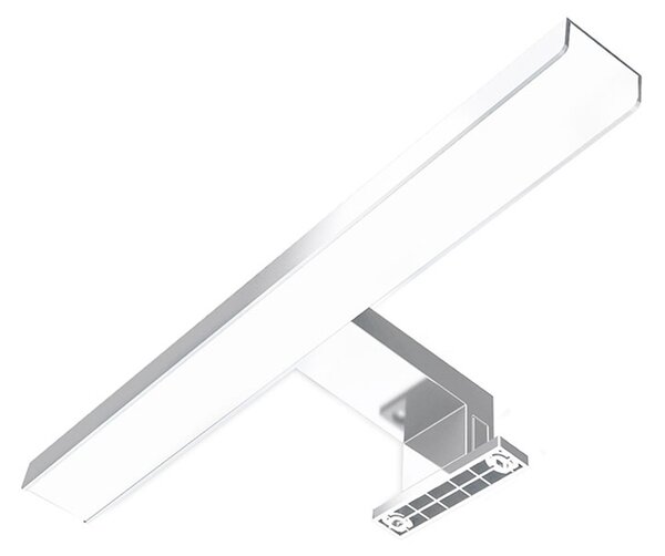Mereo, Iluminat LED pentru baie Mereo deasupra oglinzii, argintiu, 40 cm, 7 W, 455 lm, 4000 K, IP44, 230 V, MER-CN700G40