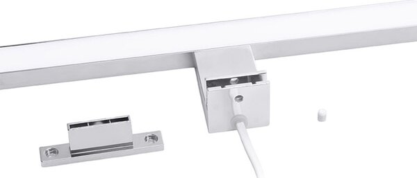 Mereo, Iluminat LED pentru baie Mereo deasupra oglinzii, argintiu, 40 cm, 7 W, 455 lm, 4000 K, IP44, 230 V, MER-CN700G40
