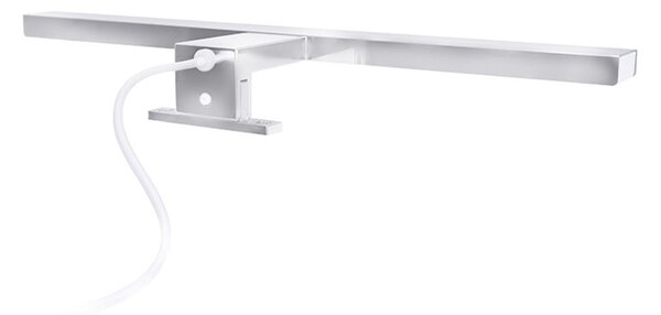 Mereo, Iluminat LED pentru baie Mereo deasupra oglinzii, argintiu, 40 cm, 7 W, 455 lm, 4000 K, IP44, 230 V, MER-CN700G40