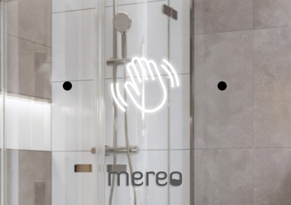 Mereo Mereo, Oglindă rotundă Mereo, diametru 600 mm, iluminare LED, inel sablat, MER-CN167S
