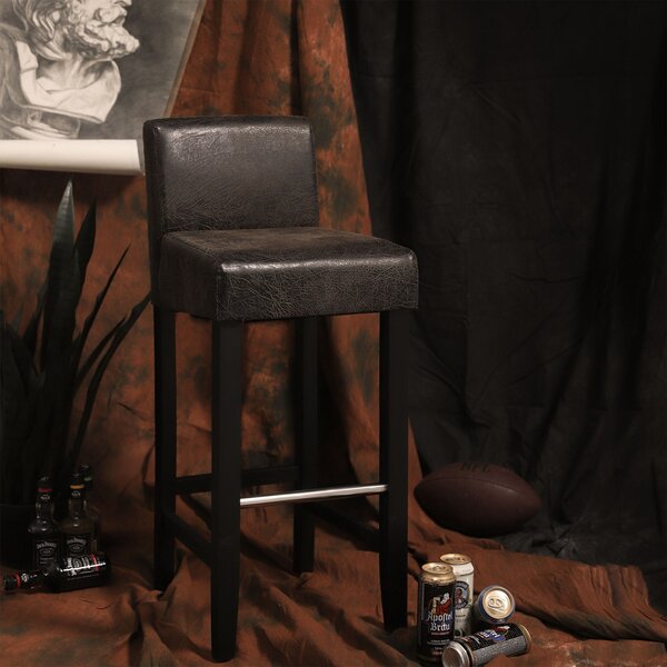 Set 2 scaune de bar Songmics Maro 39x94x41 cm
