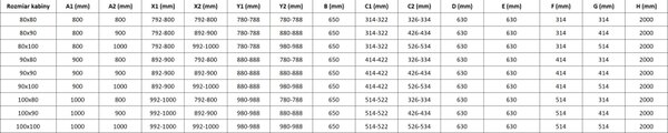 Mexen Lunar, cabină de duș pentagonală cu balamale dreapta L 80 x 90 cm, sticlă transparentă de 8 mm, profil negru, 831L-080P-090L-70-00-P