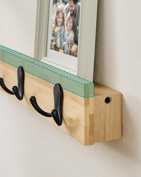 Cuier Songmics Bej 40x7.4x7 cm