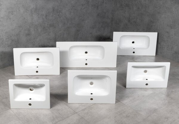 Sapho Sapho, dulap lavoar CIRASA 79,8x52x46cm, alb lucios, CR801-3030