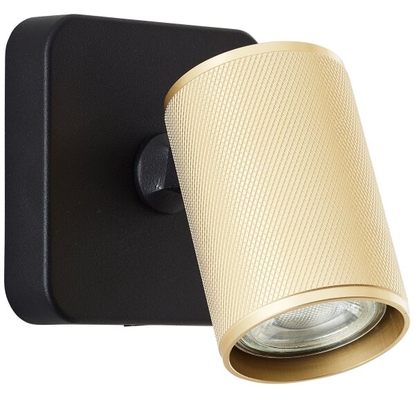 Spot LED de perete Brilliant MARTY 1xGU10/5W/230V auriu