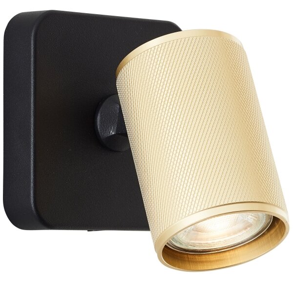 Spot LED de perete Brilliant MARTY 1xGU10/5W/230V auriu