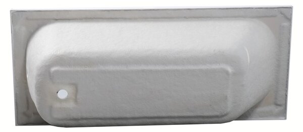 Erga Pureline-O, cadă de baie 1500x700x400 mm fără picioare, alb lucios, ERG-V07-PURELINE-O-150x070-WH