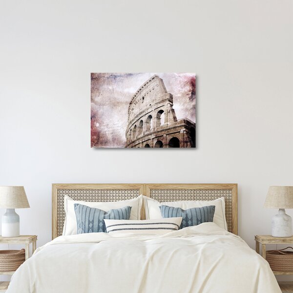 Tablou pe sticlă - Colosseum, Roma, Italia (70x50 cm)