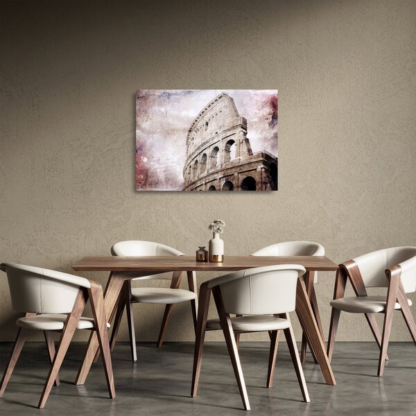Tablou pe sticlă - Colosseum, Roma, Italia (70x50 cm)