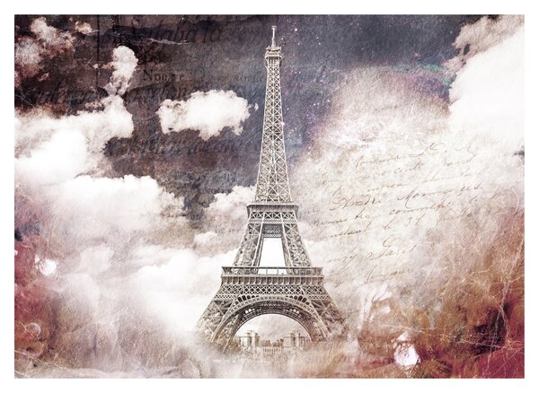 Tablou pe sticlă - Turnul Eiffel, Paris, Franța (70x50 cm)