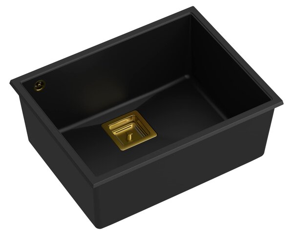 Quadron David cuvă suspendată 55x42 cm negru HQD5542U7-G1