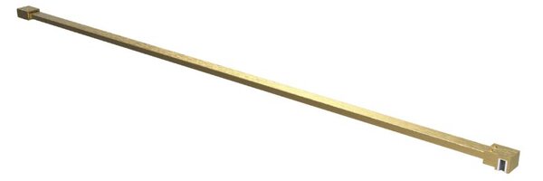 Erga Paris, Paravan de duș Walk-In 50x200 cm, sticlă mată 8mm, profil auriu mat, ERG-V02-PARIS-050x200-FR-GB