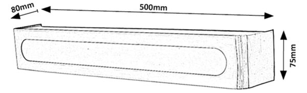 Rabalux Jakub lampă de perete 1x12 W alb-crom 3480
