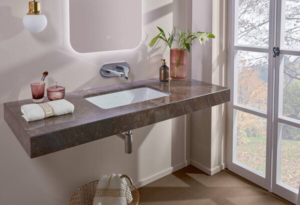 Villeroy & Boch Architectura lavoar 60x45 cm dreptunghiular încastrat alb luciu 5A6761R1