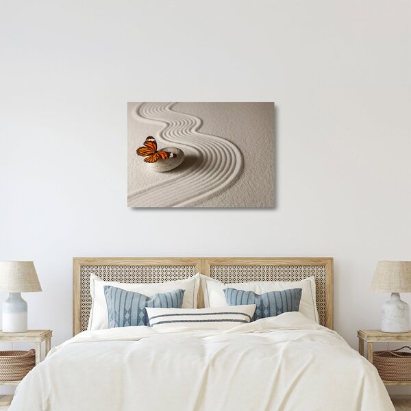 Tablou pe sticlă - Liniște în suflet (70x50 cm)
