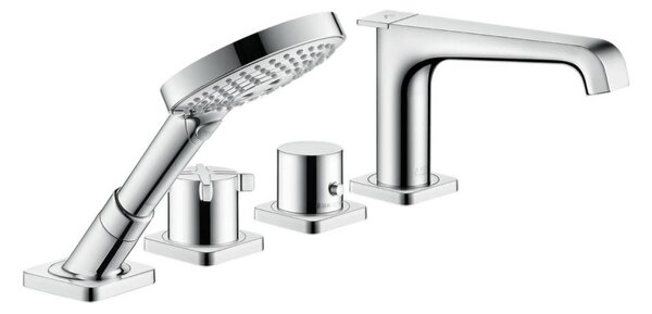 Axor Citterio E baterie cadă-duș cadă cu termostat crom 36410000