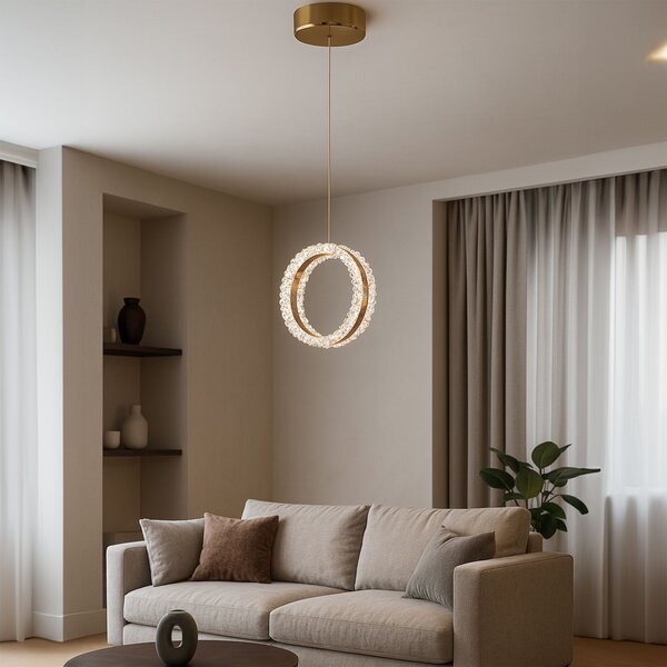 Lampa LED LHJ098-CP GOLD