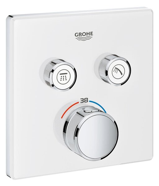 Grohe Grohtherm SmartControl baterie cadă-duș ascuns cu termostat alb 29156LS0